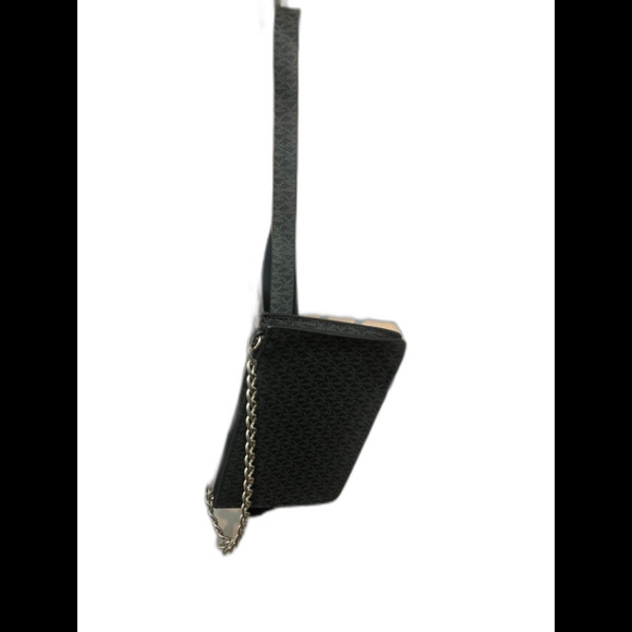 Michael Kors Belt Bag S/M NWT black and gray MK signature logo - Picture 2 of 6